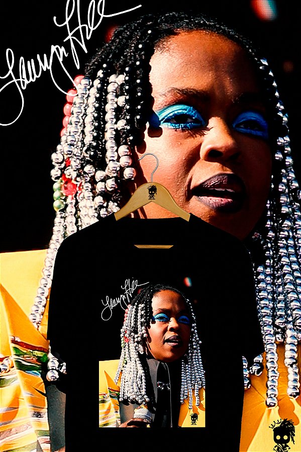 Camiseta Lauryn Hill Trança