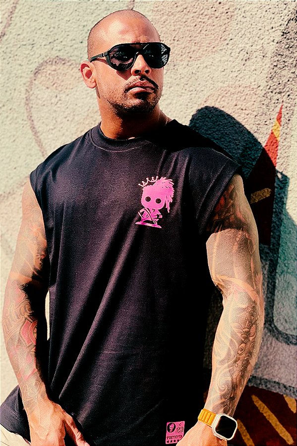 Regata Machão Básica - Preta