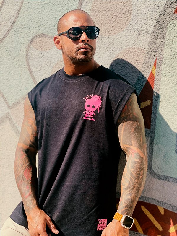 Regata Machão Básica - Preta