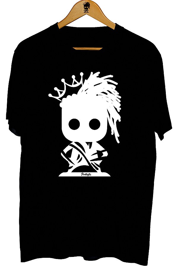 Camiseta Preteyta Logo Preto e Branco