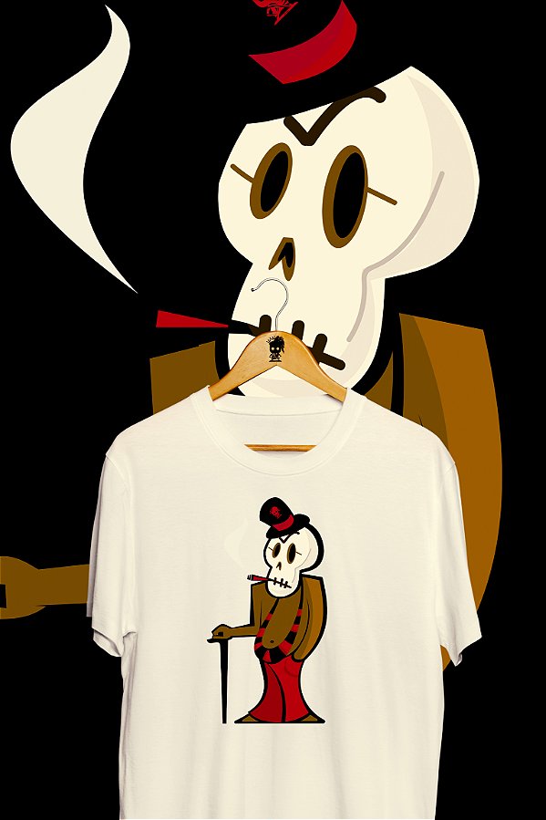 Camiseta Exú Caveira