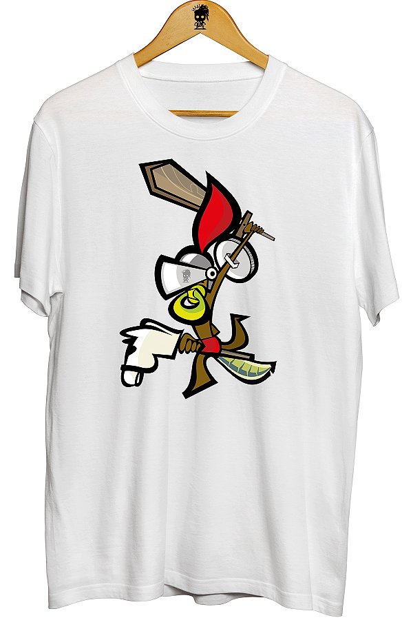 Camiseta São Jorge - Cavalo de Pau e Chupeta