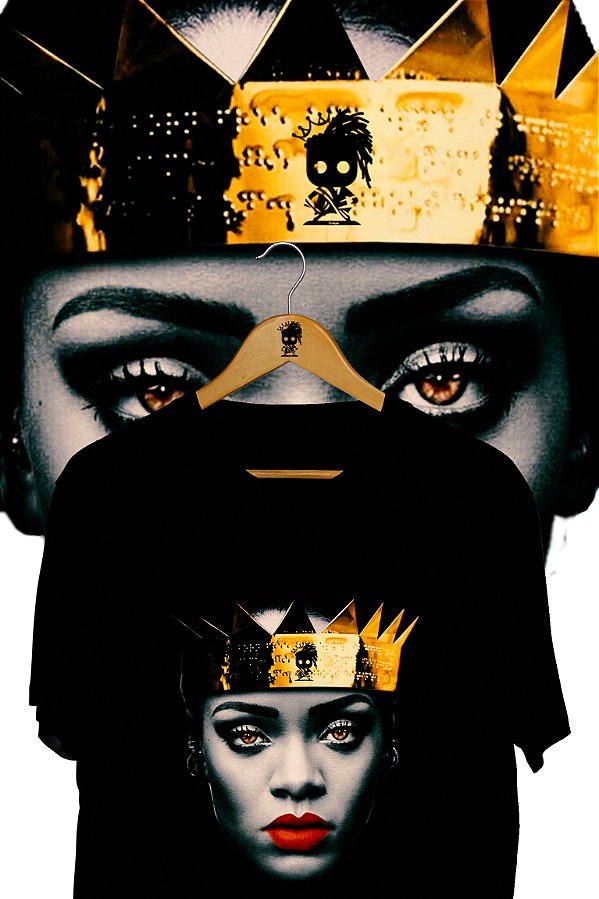 Camiseta Rihanna Coroa