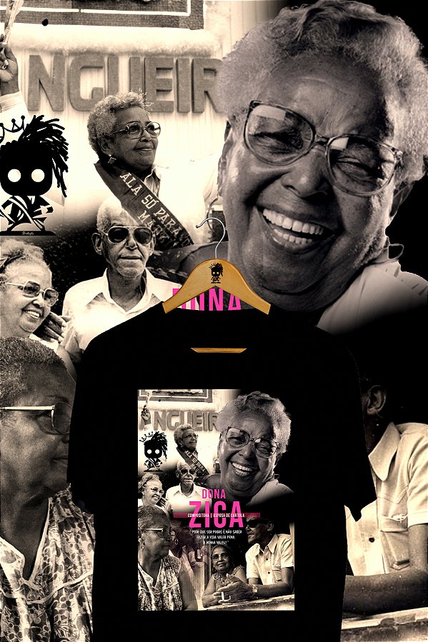 Camiseta Dona Zica e Cartola