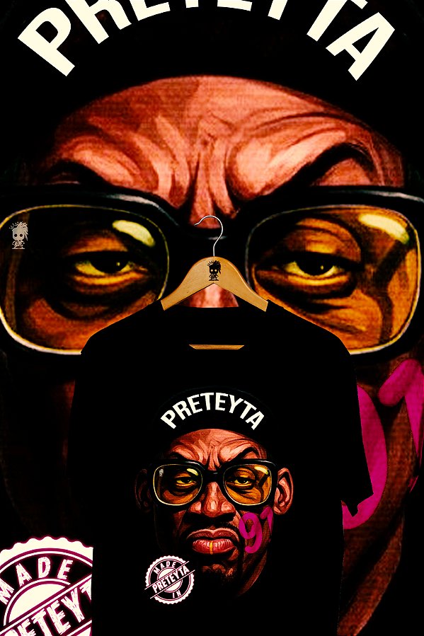 Camiseta Dennis Rodman Face