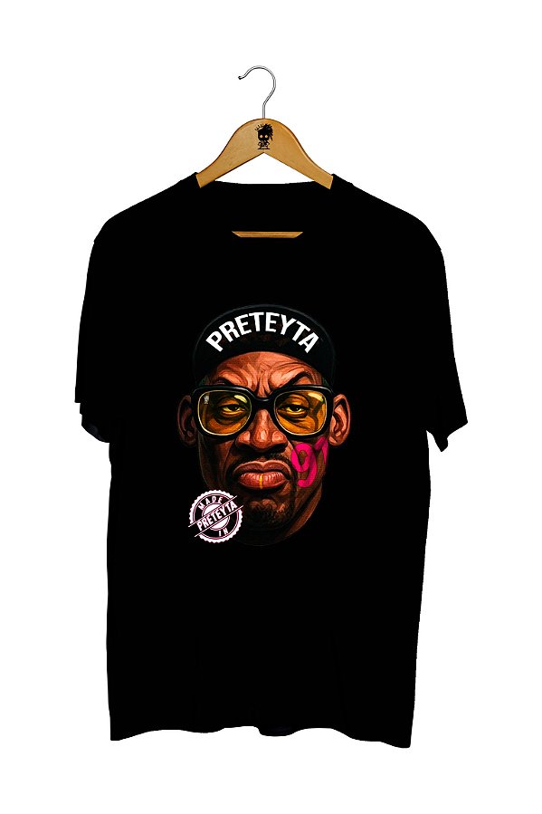 Camiseta Dennis Rodman Face