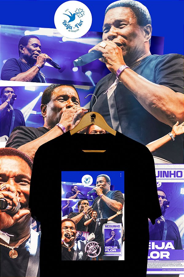 Camiseta Neguinho da Beija Flor