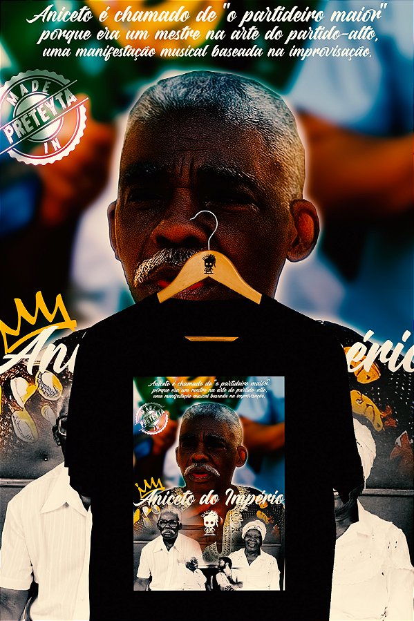 Camiseta Aniceto do Império