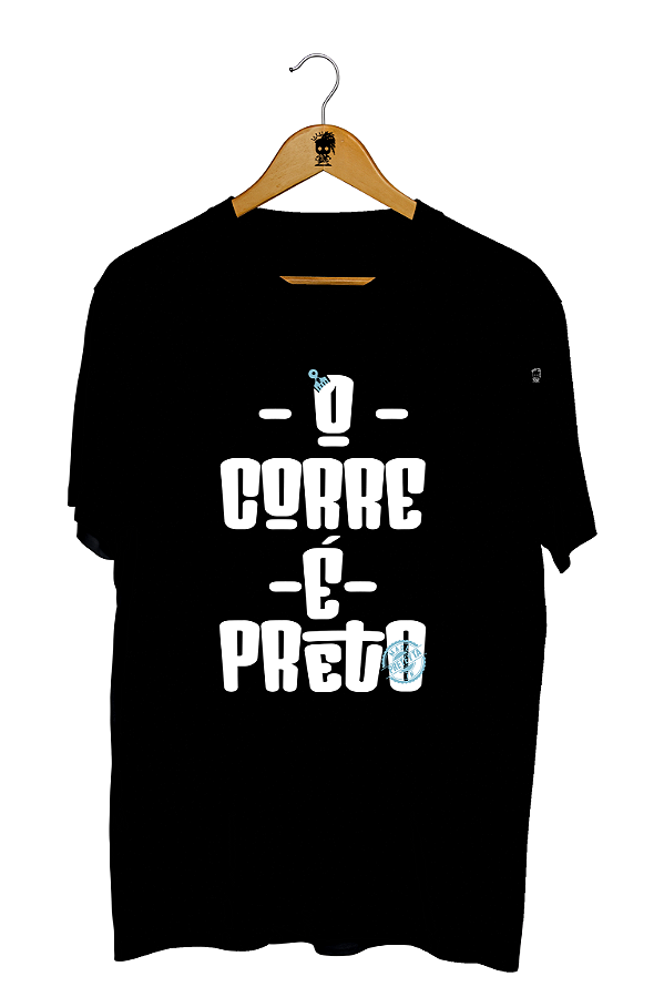 Camiseta - O Corre é Preto