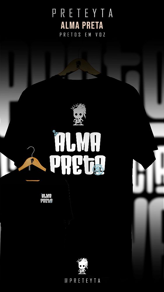 Camiseta - Alma Preta