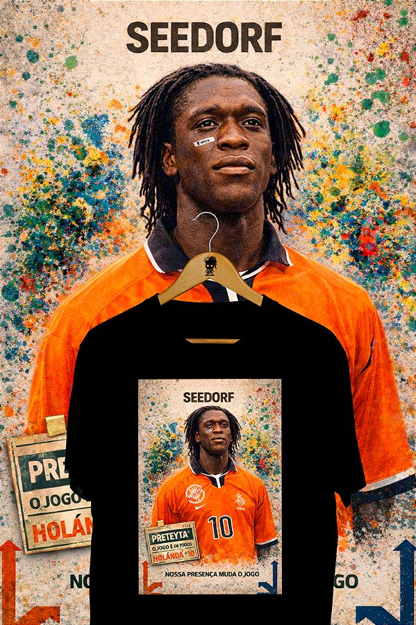 Camiseta Seedorf - Holanda