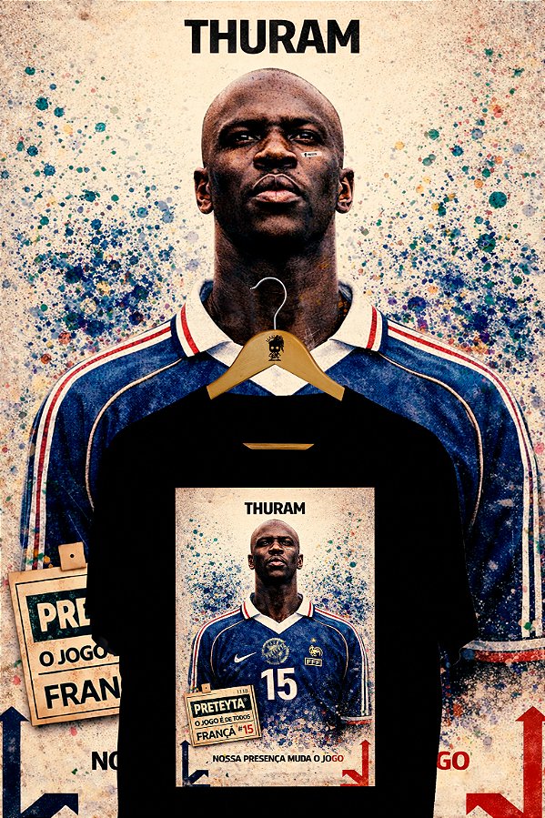 Camiseta Thuram - França