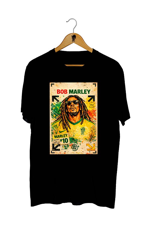 Camiseta Bob Marley - Brasil