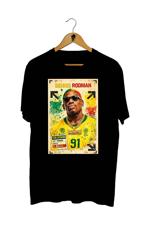 Camiseta Dennis Rodman - Brasil