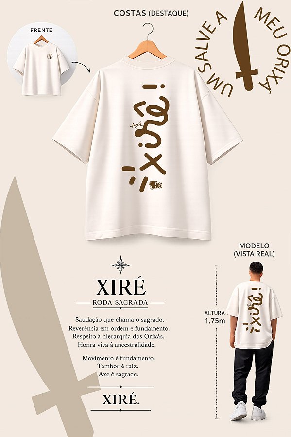 Camiseta Oversized Oba