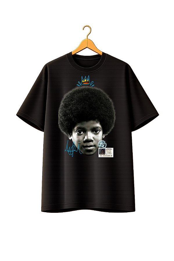 Camiseta Oversized Michael Jackson