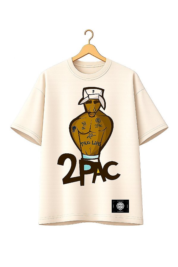 Camiseta Oversized - Tupac