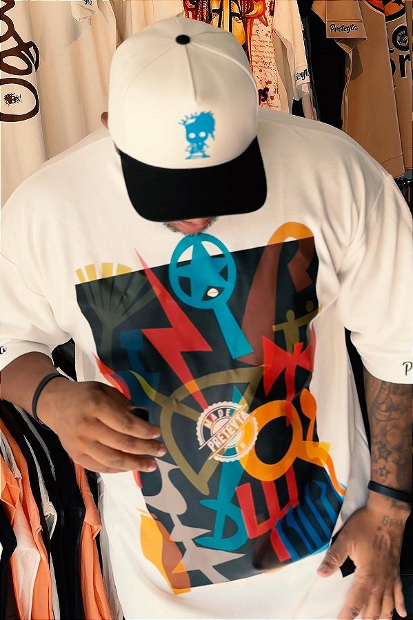 Camiseta Oversized Macumbeiro