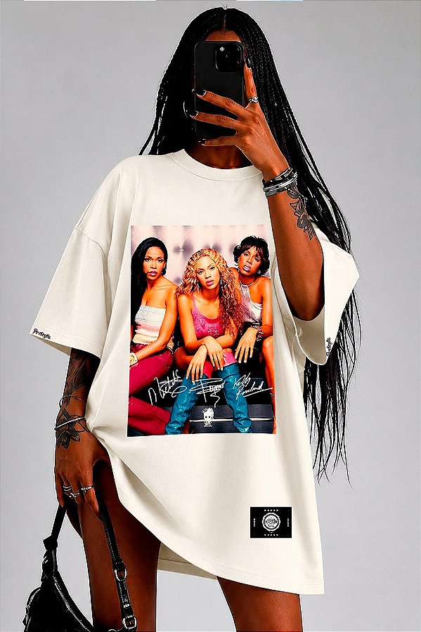 Camiseta Oversized Destiny's Child
