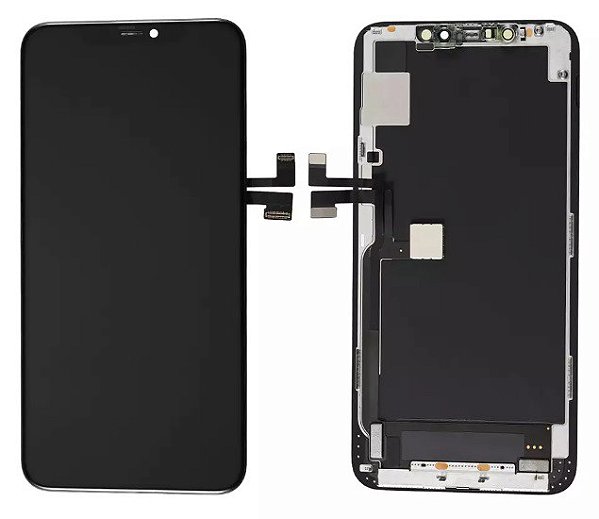 FRONTAL TELA DISPLAY IPHONE 11 PRO 1 LINHA OLED (NAO ACEITA TRANSPLANTE)