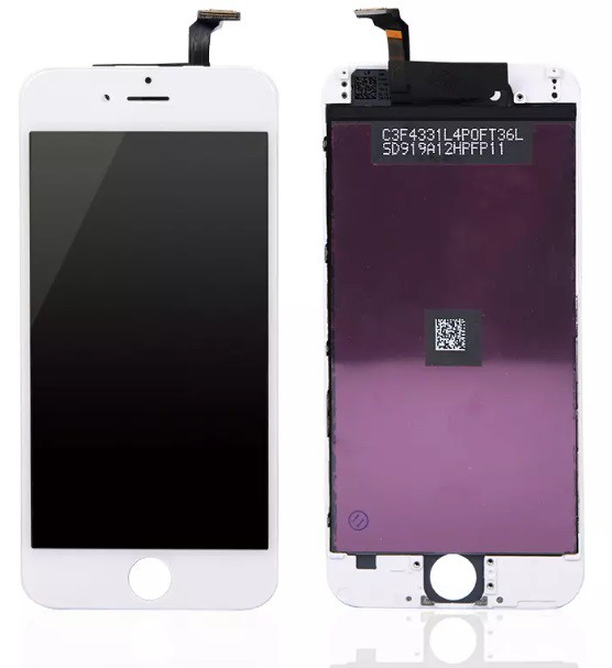 FRONTAL TELA DISPLAY LCD IPHONE 6 1 LINHA SUPERIOR