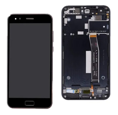 FRONTAL TELA DISPLAY LCD ASUS ZENFONE 4 COM ARO (ZE554KL) 1 LINHA