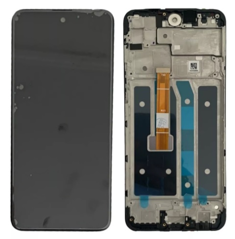 FRONTAL TELA DISPLAY LCD LG K42 COM ARO 1 LINHA