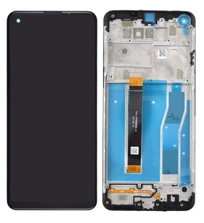 FRONTAL TELA DISPLAY LCD LG K51S (K510) COM ARO 1 LINHA