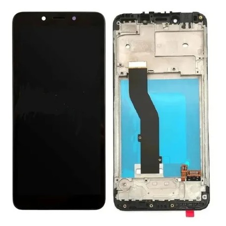 FRONTAL TELA DISPLAY LCD LG K8 PLUS (X120) COM ARO 1 LINHA