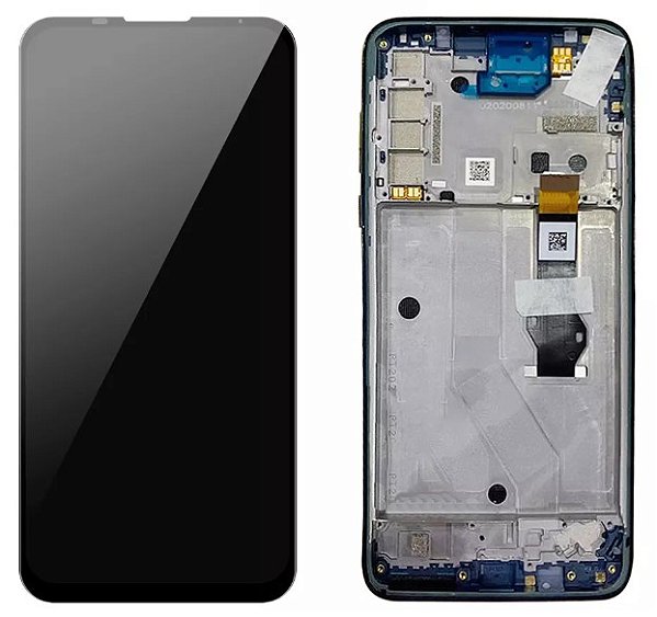 Frontal Tela Display Motorola Moto G8 Power (XT2041) Com Aro 1 Linha