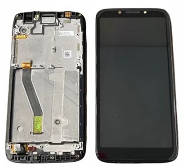 FRONTAL TELA DISPLAY MOTOROLA MOTO E5 PLAY (XT1920) COM ARO ORIGINAL NACIONAL