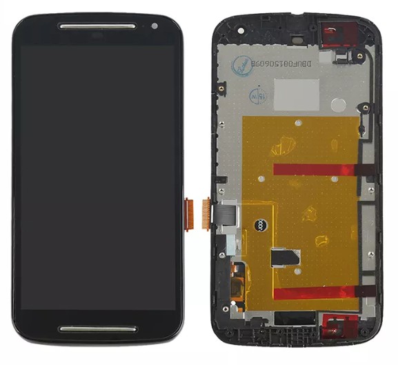 FRONTAL TELA DISPLAY LCD MOTOROLA MOTO G2 (XT1069) 1 LINHA