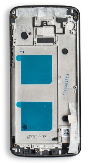 FRONTAL TELA DISPLAY LCD MOTOROLA MOTO G6 (XT1925) COM ARO 1 LINHA