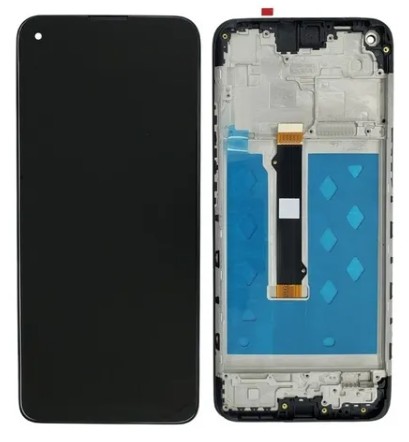 Frontal Tela Display Moto G9 Power Com Aro Original