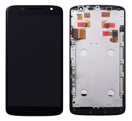 FRONTAL TELA DISPLAY LCD MOTOROLA MOTO X PLAY (XT1563) COM ARO 1 LINHA