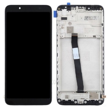 FRONTAL TELA DISPLAY XIAOMI REDMI 7A COM ARO