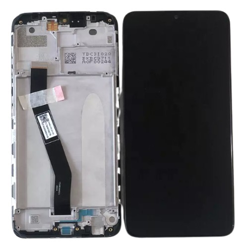 FRONTAL TELA DISPLAY LCD XIAOMI REDMI 8 / REDMI 8A COM ARO 1 LINHA