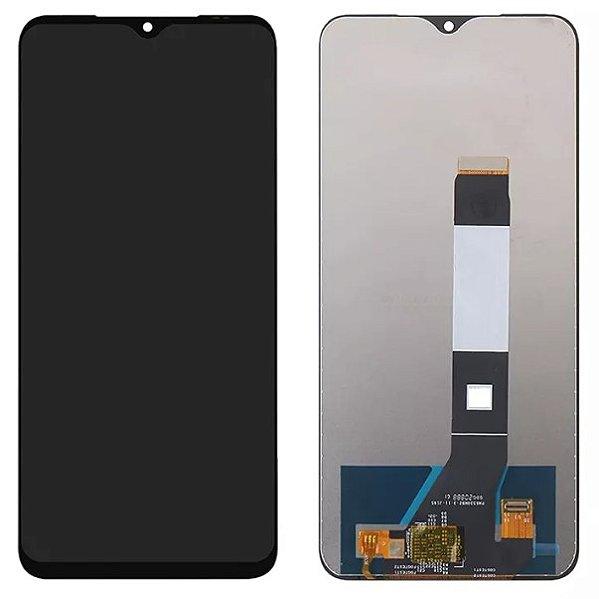 Frontal Tela Display Xiaomi Redmi 9T / Poco M3 1 Linha