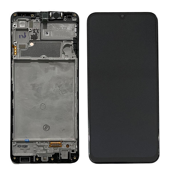 Frontal Tela Display Samsung A22 4g A225 Com Aro Original