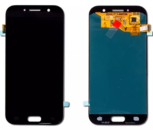 FRONTAL TELA DISPLAY SAMSUNG A5 2017 A520 1 LINHA INCELL