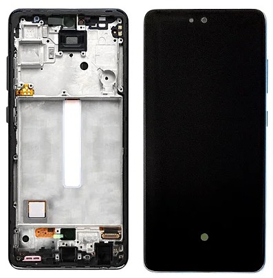 FRONTAL COMPLETA TELA TOUCH DISPLAY LCD SAMSUNG SÓ A52 COM ARO ORIGINAL NACIONAL