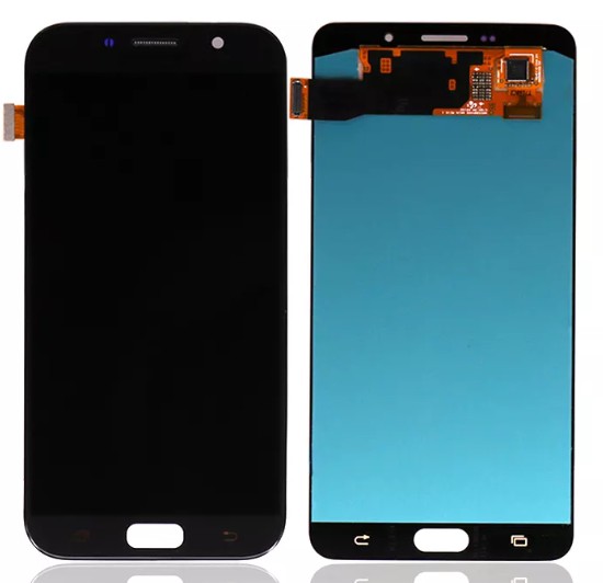 FRONTAL TELA DISPLAY SAMSUNG A7 2017 (A720) 1 LINHA INCELL