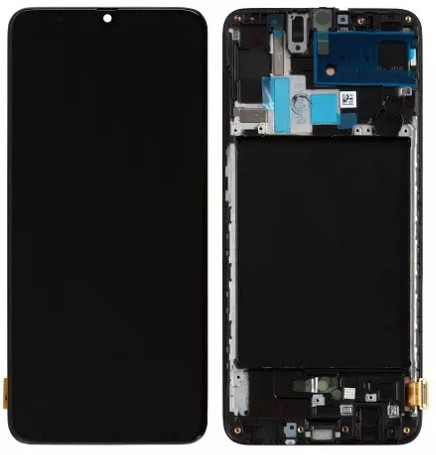 Frontal Tela Display Samsung A70 Com Aro Incell 1 Linha