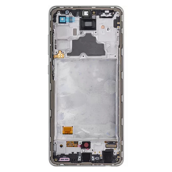 Frontal Tela Display Samsung A72 A725 Com Aro Original
