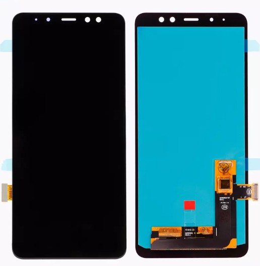 Frontal Tela Display Samsung A8 Plus A730 Incell 1 Linha