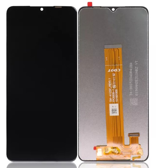 FRONTAL TELA DISPLAY LCD SAMSUNG M12 1 LINHA