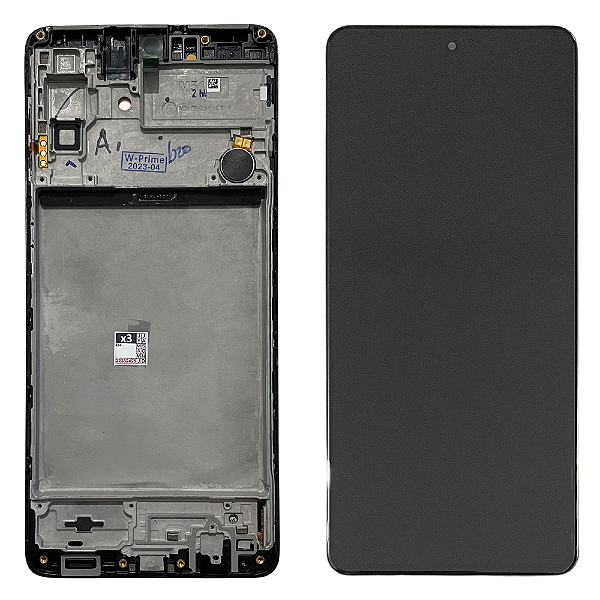 Frontal Tela Display Samsung M51 M515 Com Aro Original