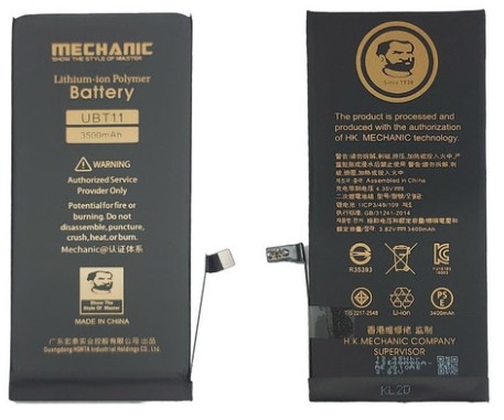 BATERIA APPLE IPHONE 11 ( A2111 / A2223 / A2221 ) 1 LINHA MECHANIC