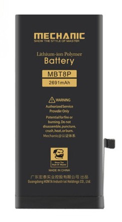 BATERIA APPLE IPHONE 8 PLUS ( A1864 / A1897 / A1898 ) 1 LINHA MECHANIC