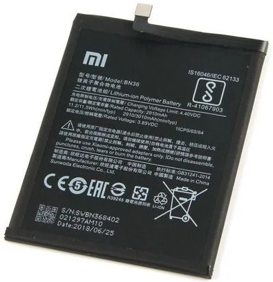 BATERIA XIAOMI REDMI MI A2 (BN36) 1 LINHA